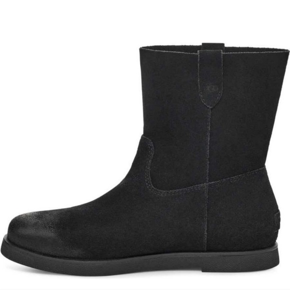 NEW UGG Josefene Short Suede Boot in
Black Sz.‎ 8 - Picture 1 of 14